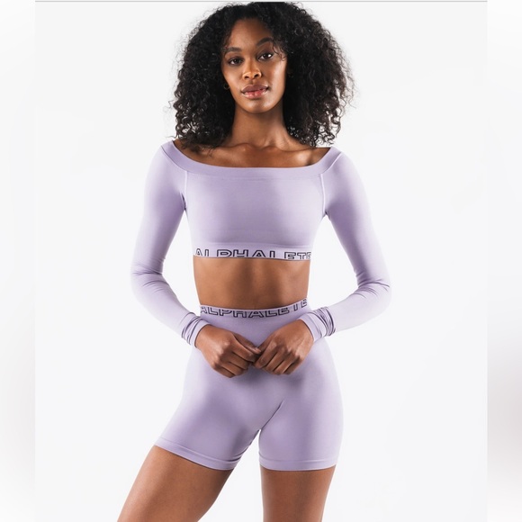 NWT Alphalete Amplify Halley LS Size S - Picture 1 of 6